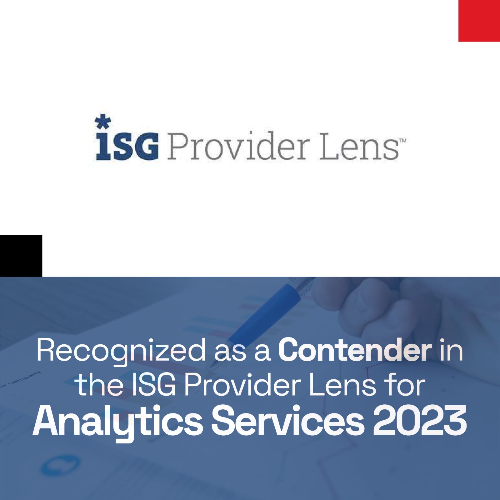 ISG Provider Lens - Contender for Analytics Services