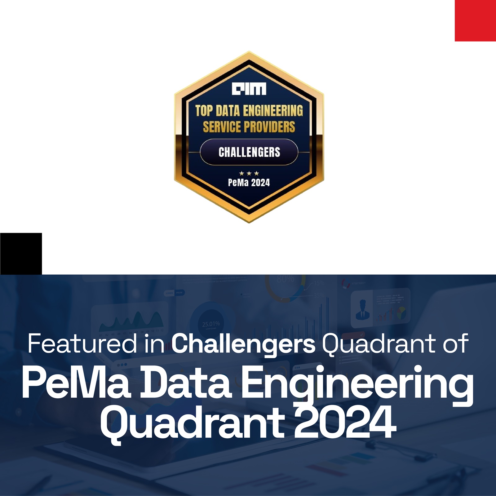 SG Analytics is a PeMa Data Engineering Quadrant 2024 Challenger - banner