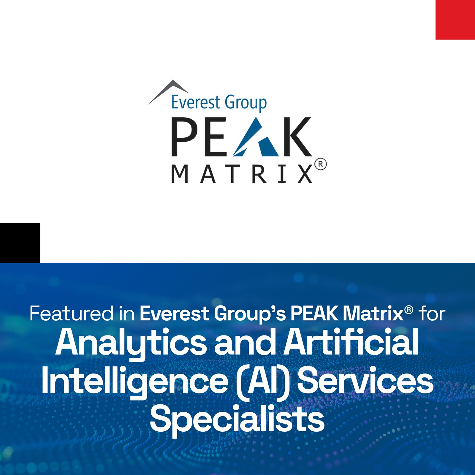 SG Analytics Featured in Everest Group's PEAK Matrix® banner