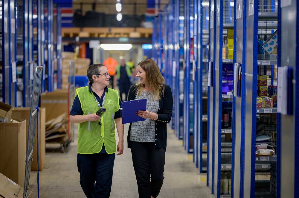Amazon automation warehouse