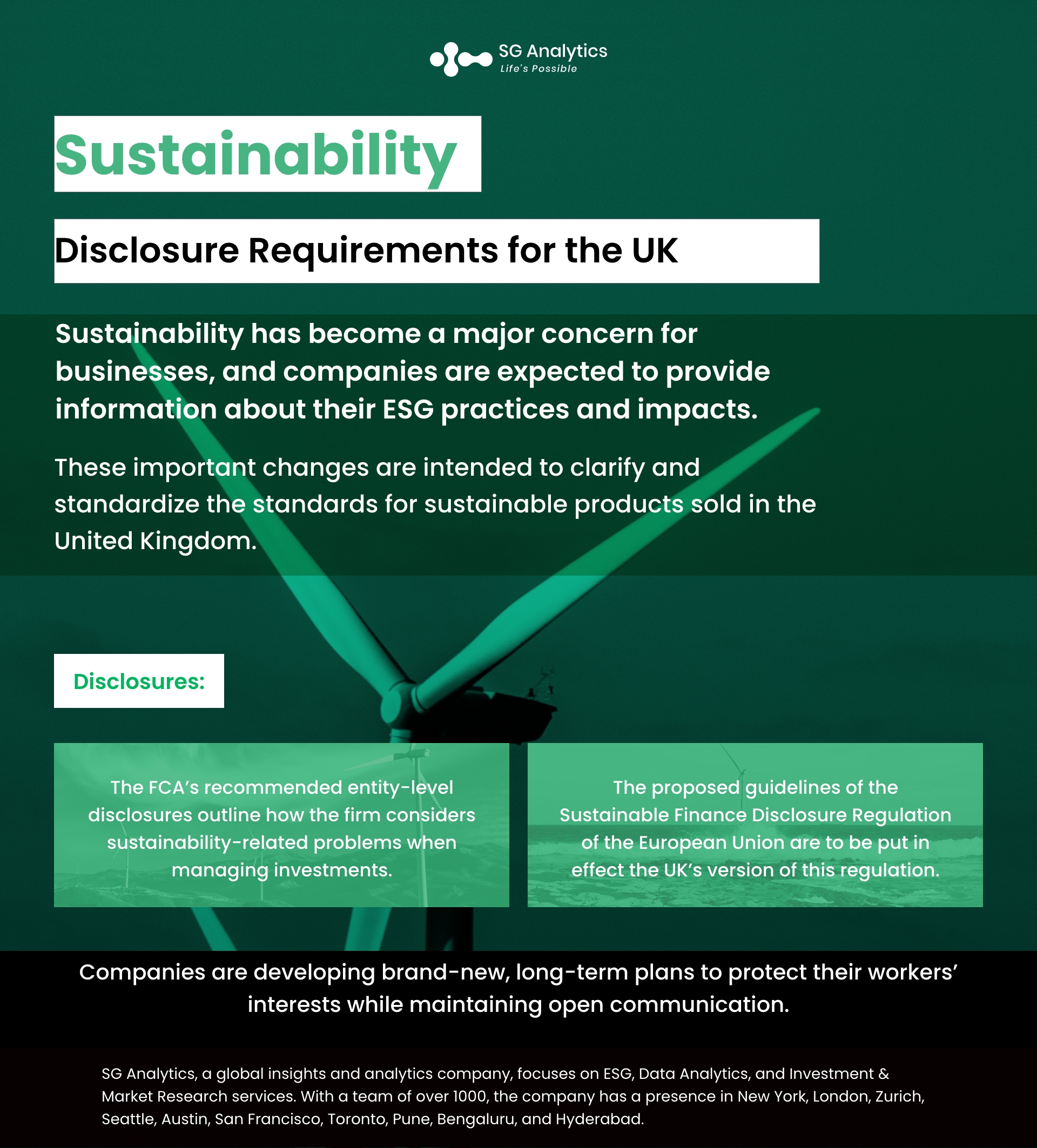 Sustainability Disclosure Requirements for the UK 